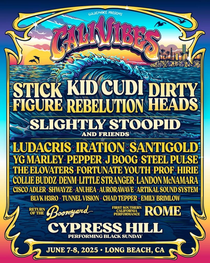 Cali Vibes Music Festival 2025 Line Up