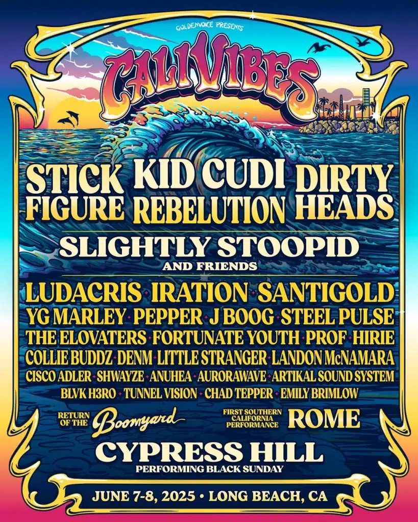 Cali Vibes Music Festival 2025 Line Up